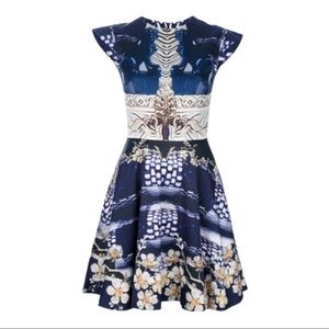 Mary Katrantzou Digital Wild Flower Print Dress 4